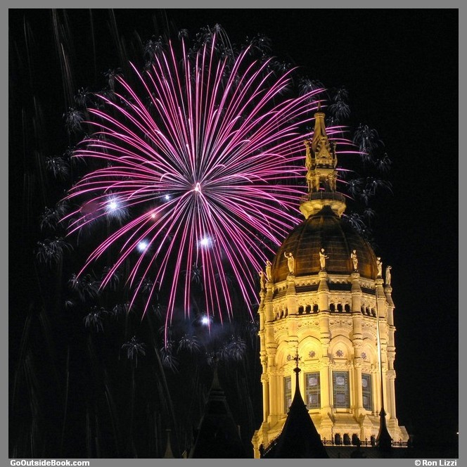 First Night Hartford 2014 Fireworks 2