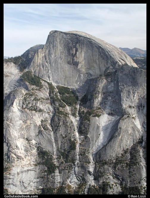 Half Dome viewed from North Dome, Yosemite National Park, California