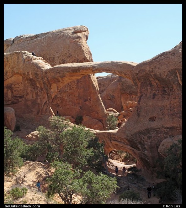 Double O Arch - Arches National Park