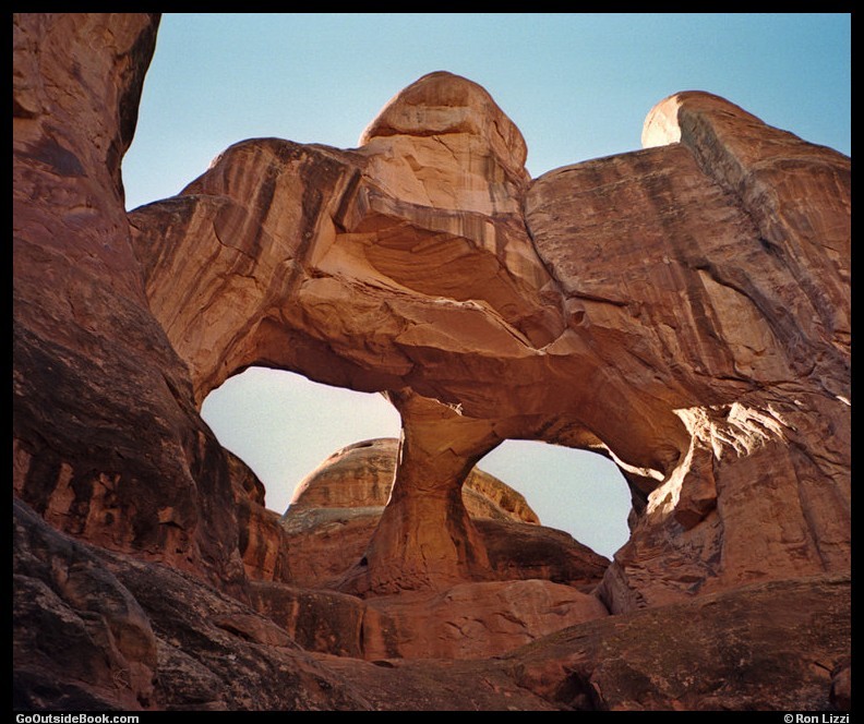 Skull Arch in the Fiery Furnace, Arches National Park