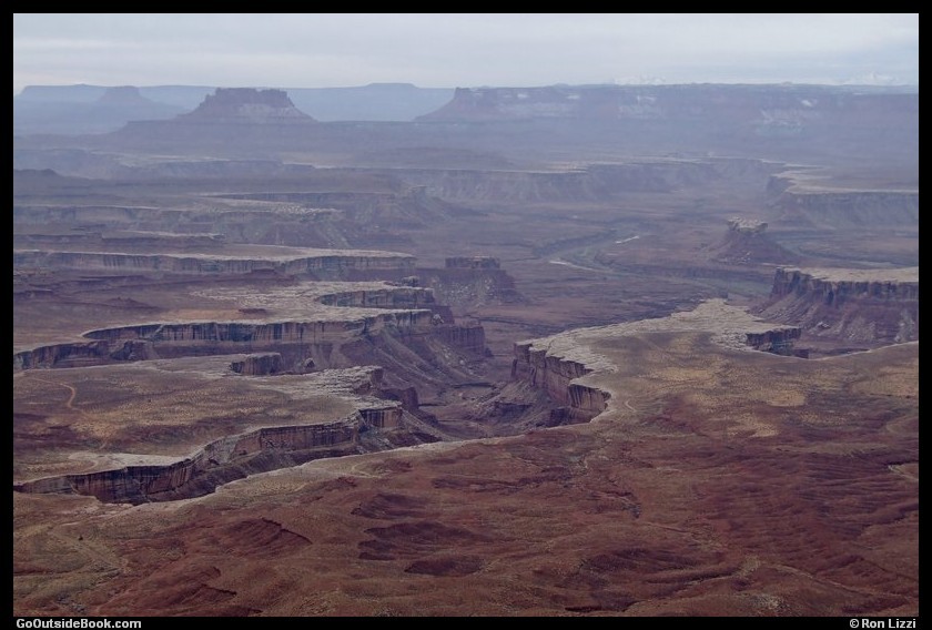 View from the Green River Overlook - Canyonlands National Park, Utah