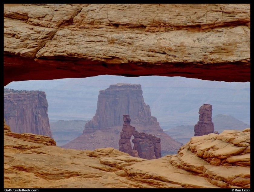 Mesa Arch frames Washer Woman - Canyonlands National Park, Utah