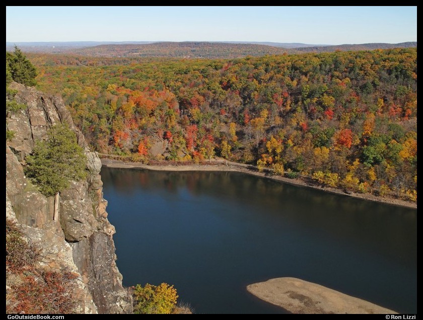 Hubbard Park, Meriden, Connecticut, in Autumn Go Outside Book