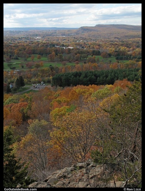 Giuffrida Park - View of Hanging Hills from Chauncey Peak