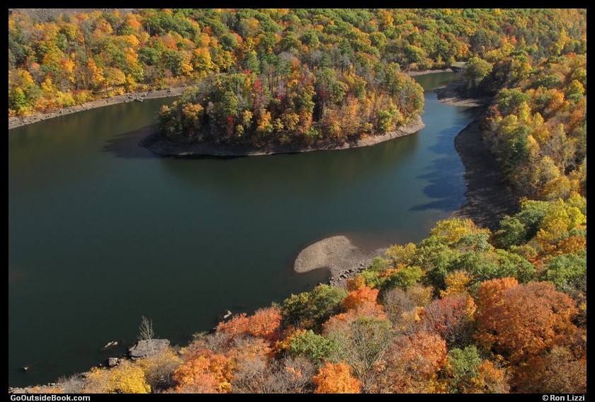 Hubbard Park, Meriden, Connecticut, in Autumn Go Outside Book