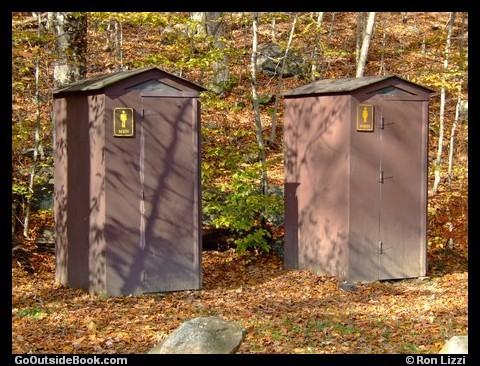 Two Outhouses