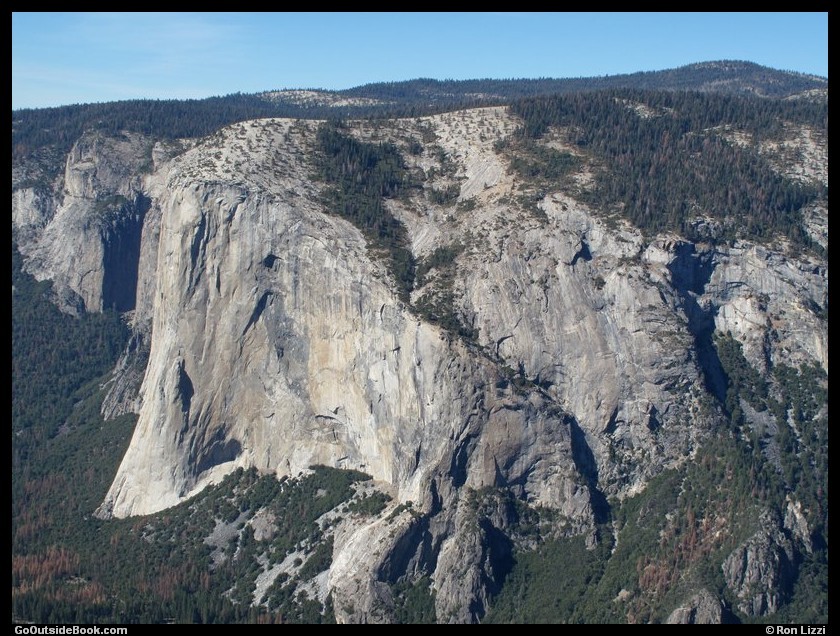 El Capitan viewed from Taft Point, Yosemite National Park, California