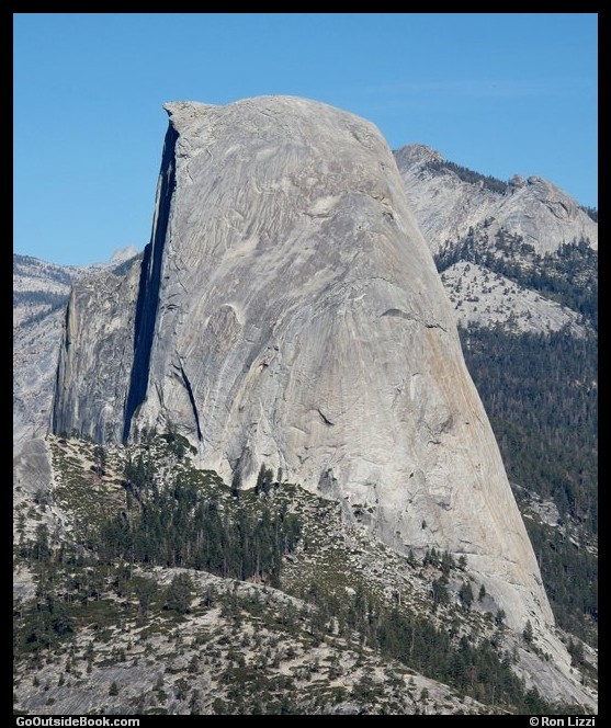Half Dome viewed Washburn Point, Yosemite National Park, California